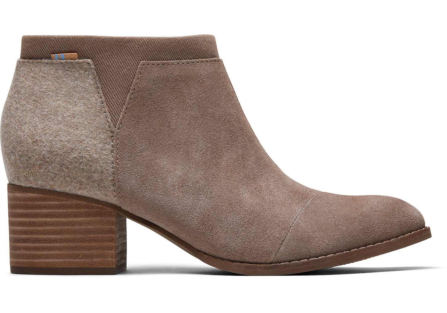 Toms Loren Suede - Womens Booties - Grey - NZ - 823540AUY